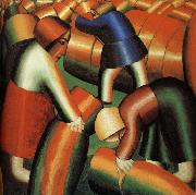 Kasimir Malevich Harvest Rye Spain oil painting artist